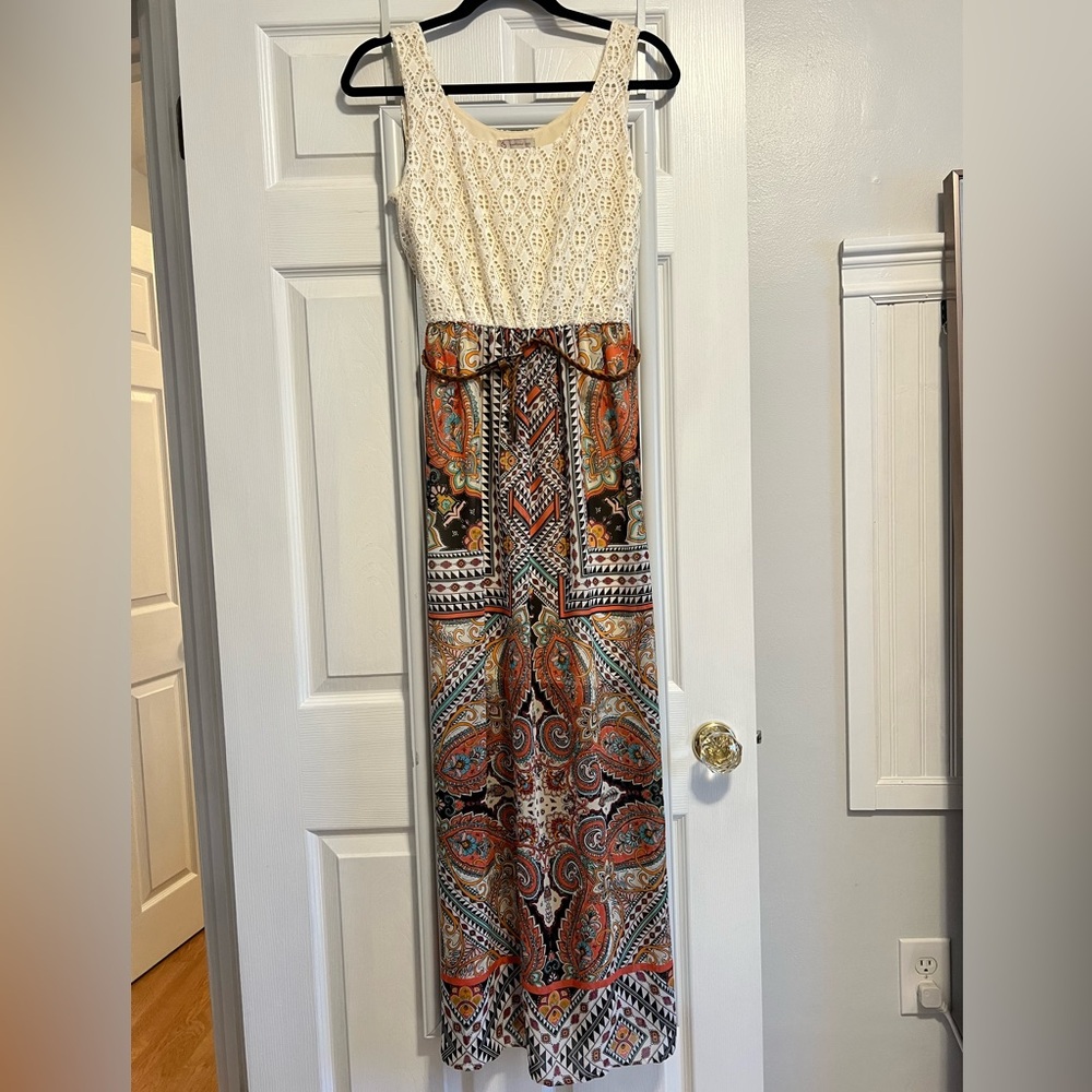 Petite Maxi Dress Multi-Color